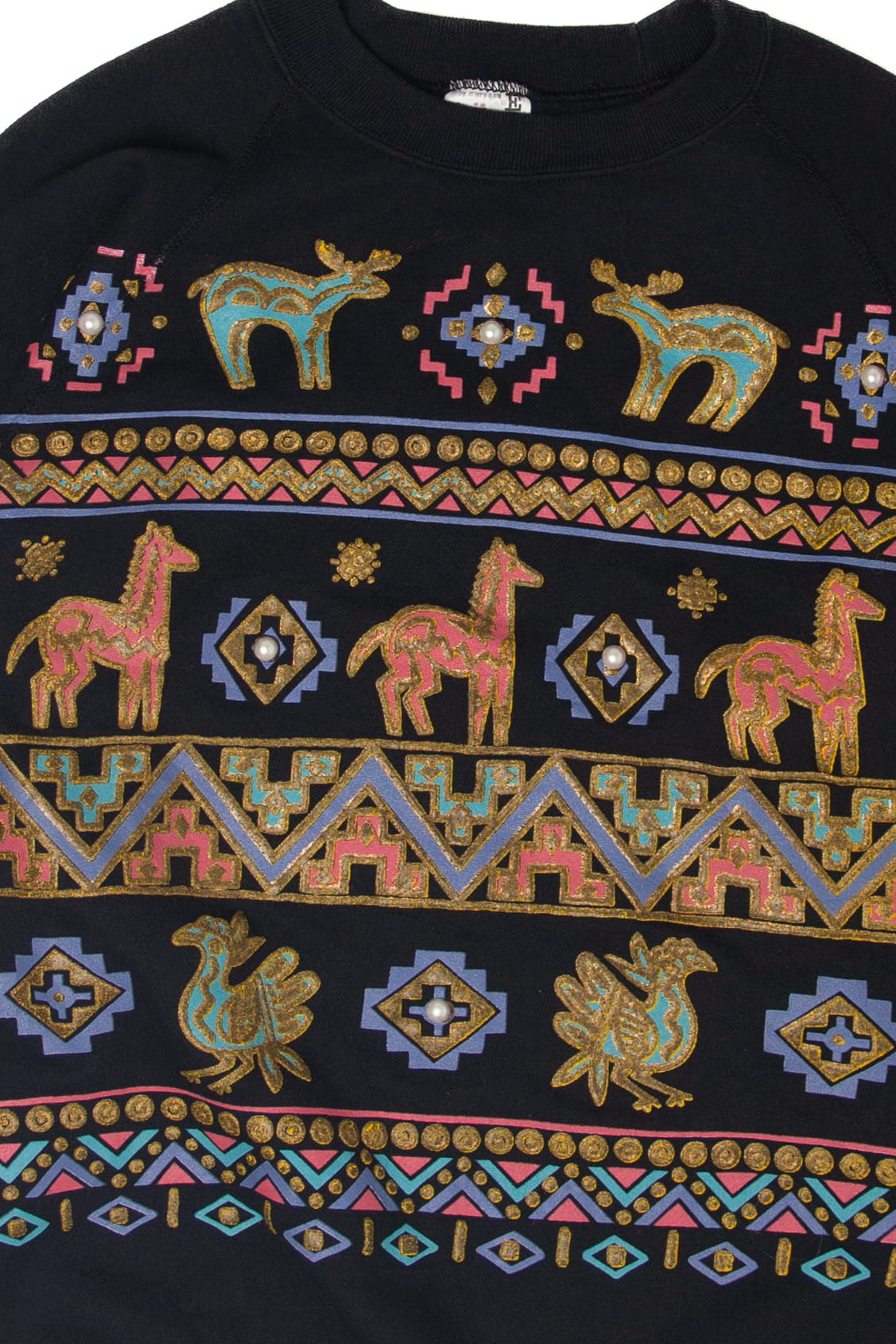 Vintage Embossed Sweatshirt (1990s)