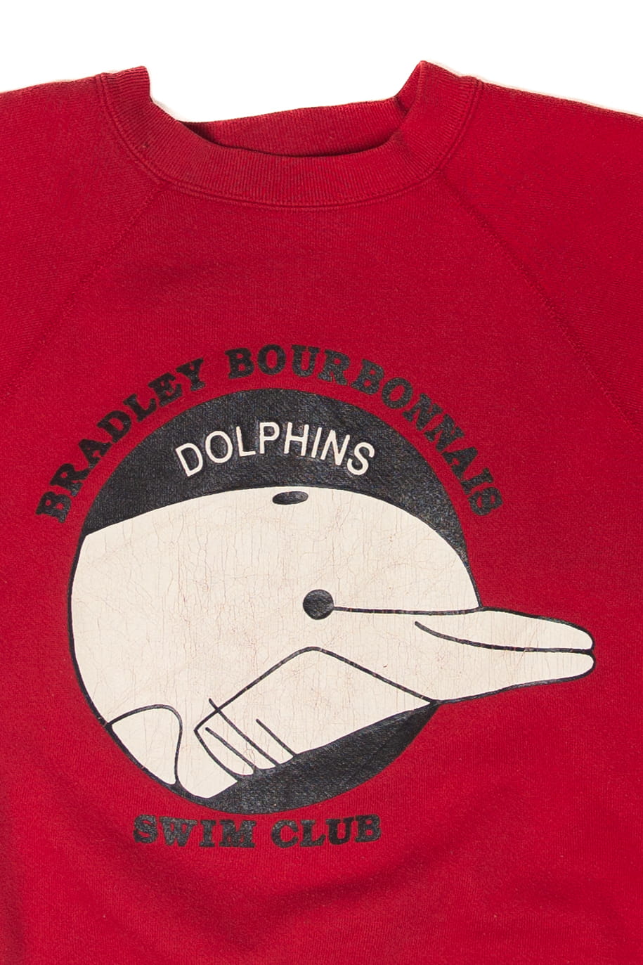 Vintage Bradley Bourbonnais Dolphins Swim Club Sweatshirt (1990s)