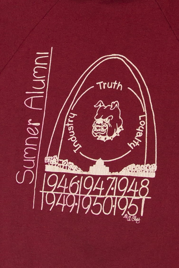 Vintage Summer Alumni Short Sleeve Sweatshirt (1970s)