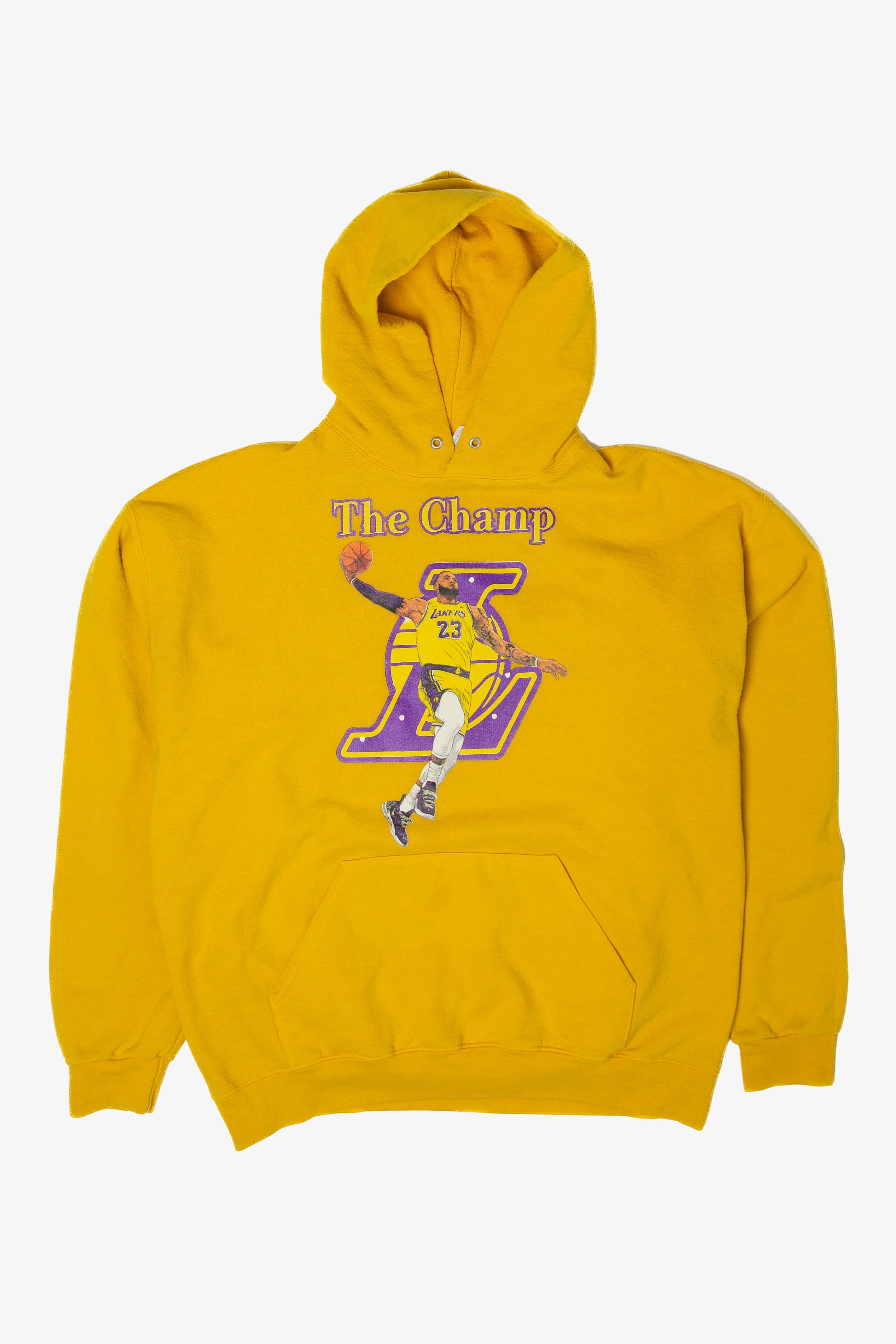 Lebron James Lakers Hooded Sweatshirt (2010s)