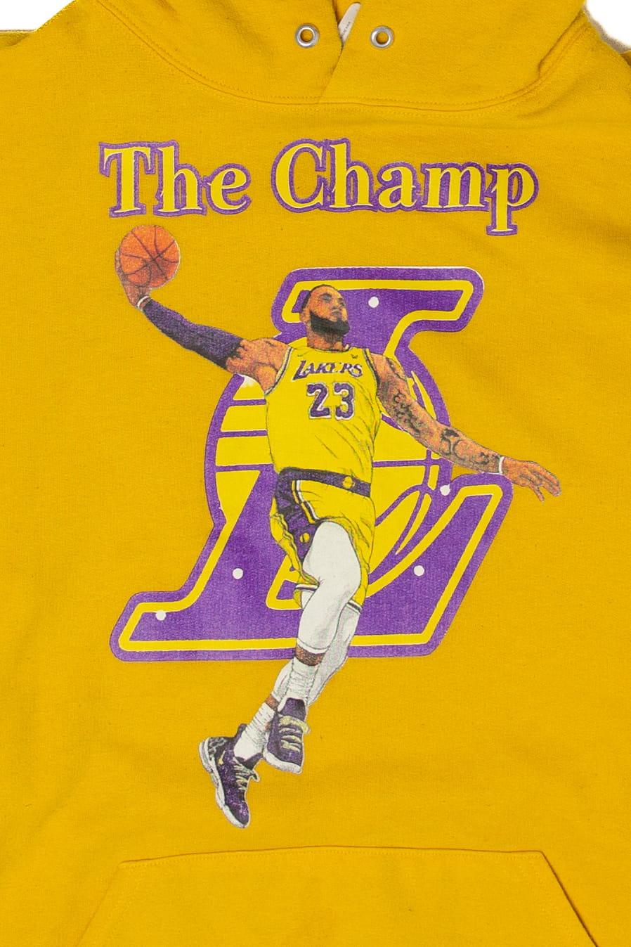 Lebron James Lakers Hooded Sweatshirt (2010s)