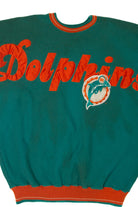 Vintage Distressed Miami Dolphins Sweatshirt (1990s)