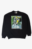 Vintage Pablo Picasso "Woman With A Yellow Hat" Sweatshirt (1990s)