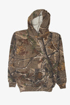 Vintage Camo Woddland Hooded Sweatshirt (2010s)