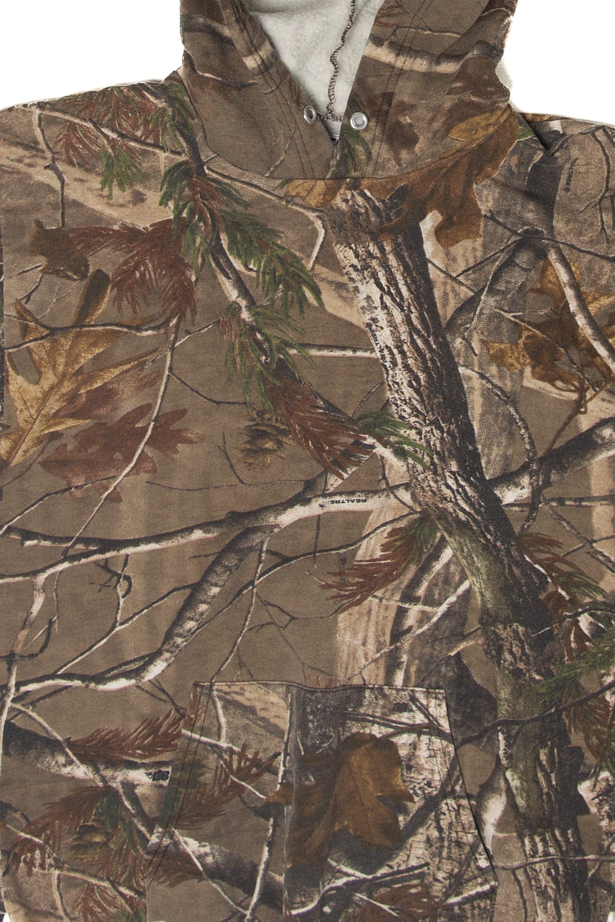 Vintage Camo Woddland Hooded Sweatshirt (2010s)