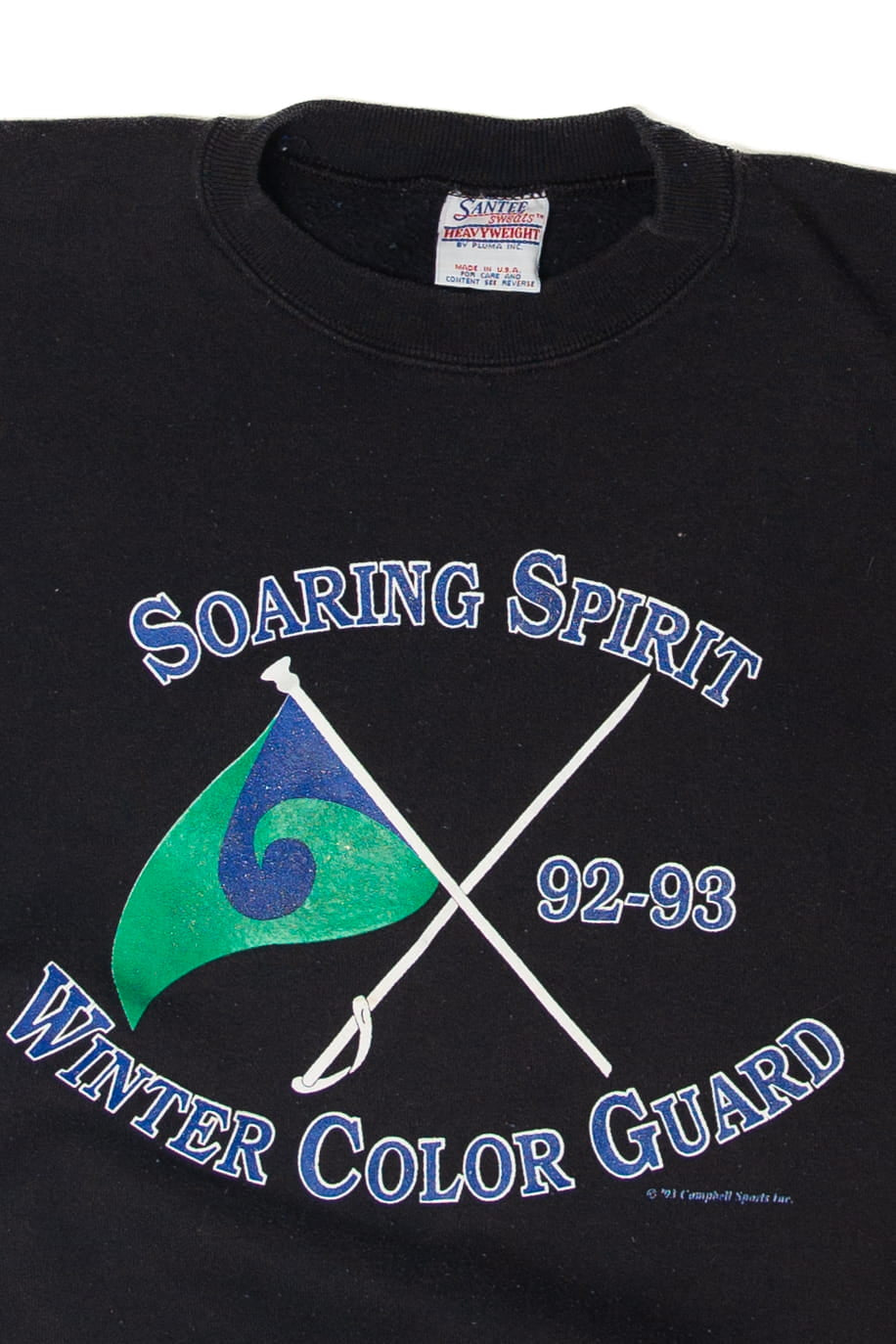 Vintage Soaring Spirit Winter Color Guard Sweatshirt (1990s)
