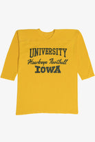 Vintage University of Iowa Hawkeye Football Sweatshirt (1980s)
