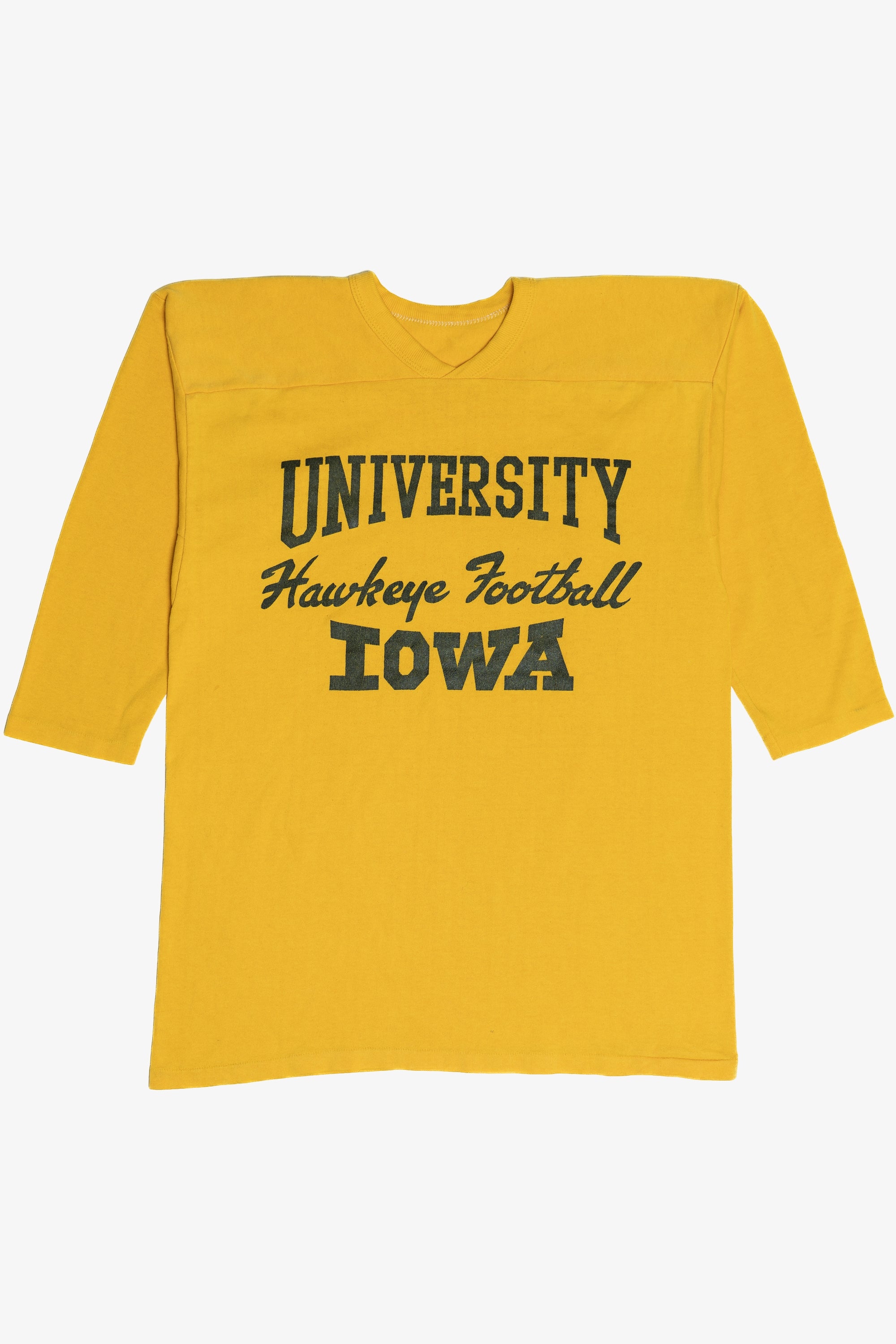 Vintage University of Iowa Hawkeye Football Sweatshirt (1980s)