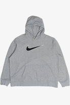Vintage Nike Athletic Mesh Tackle Twill Swoosh Hoodie Sweatshirt (2000s)
