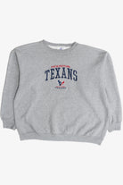 Vintage Houston Texans Embroidered Logo Athletic Sweatshirt (2000s)