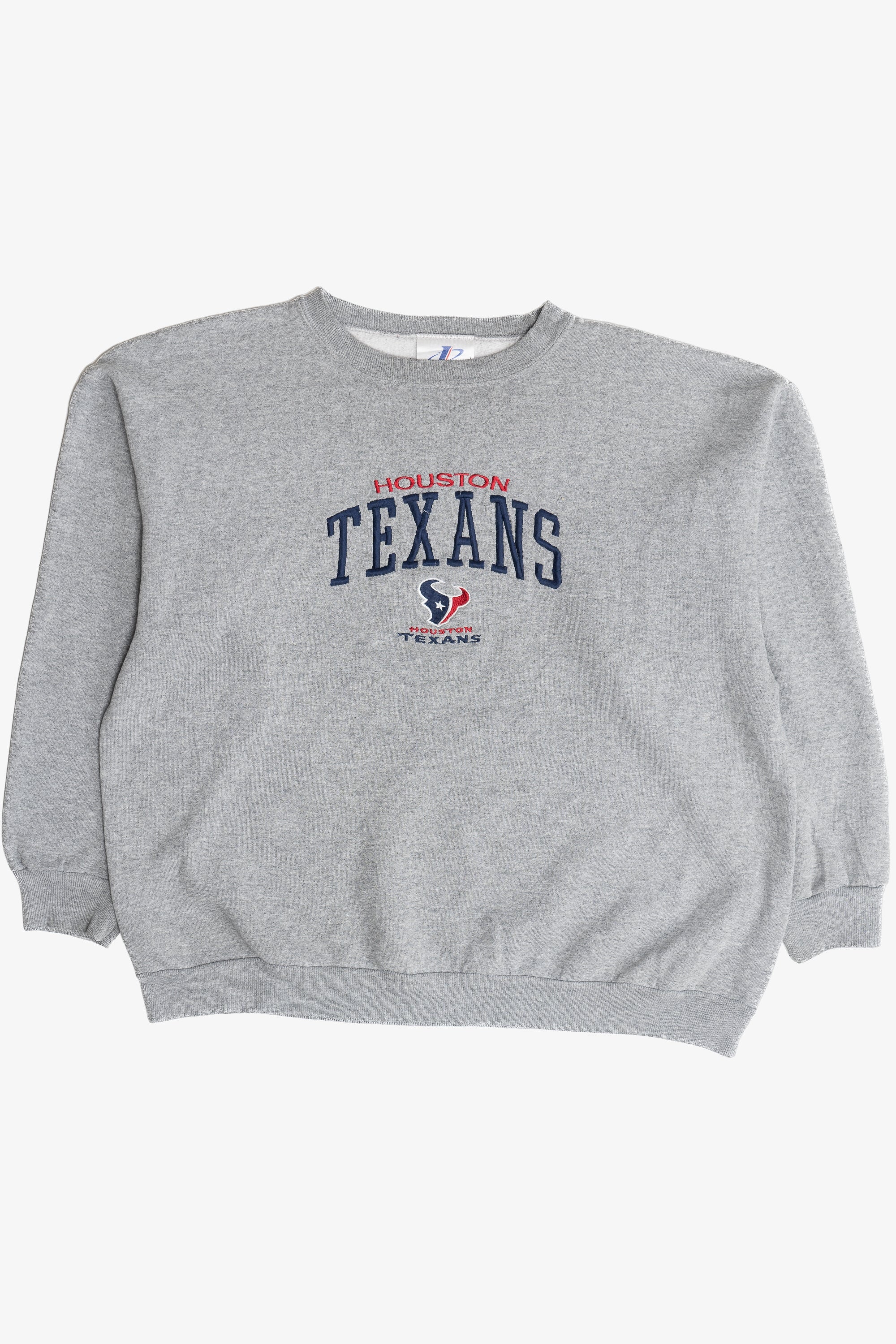 Vintage Houston Texans Embroidered Logo Athletic Sweatshirt (2000s)