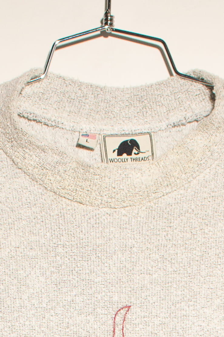 Vintage Alpha Sigma Alpha Terrycloth Sweatshirt (2000s)