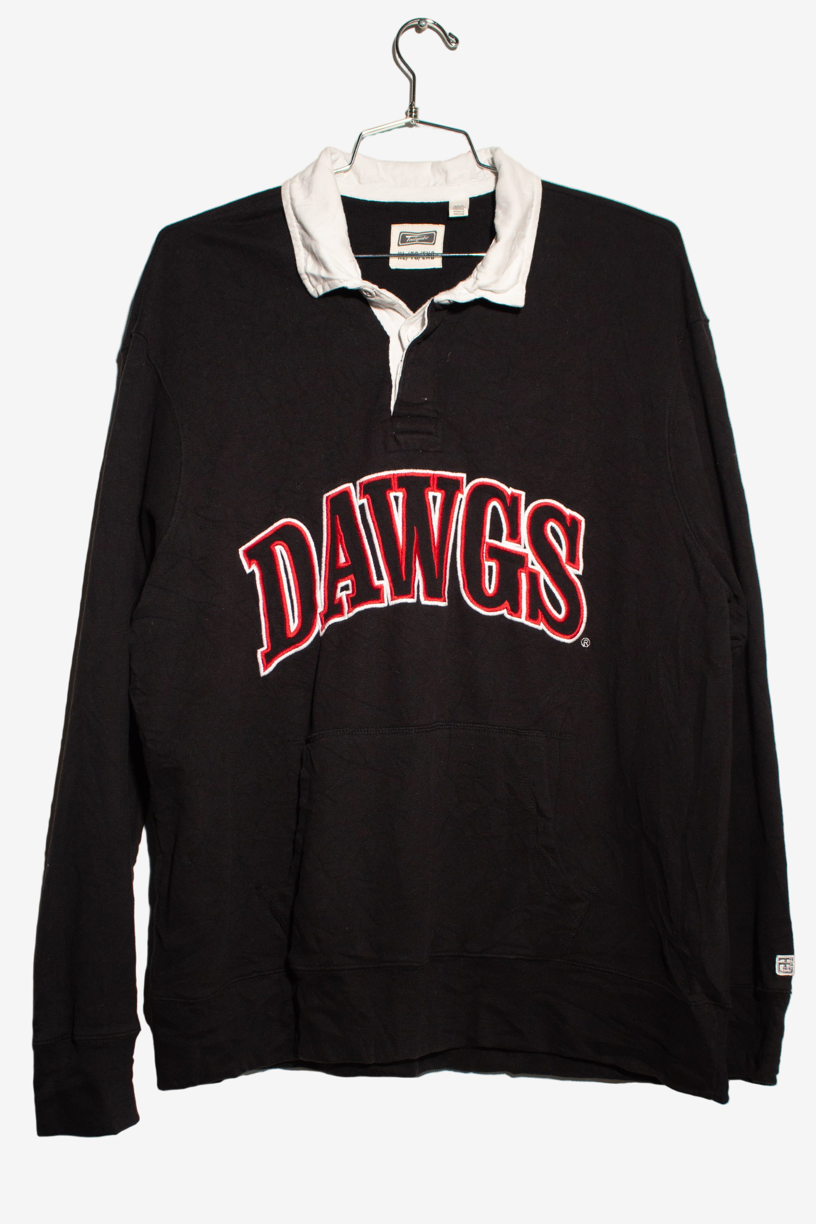 Polo Neck Georgia Bulldogs Sweatshirt (2010s)