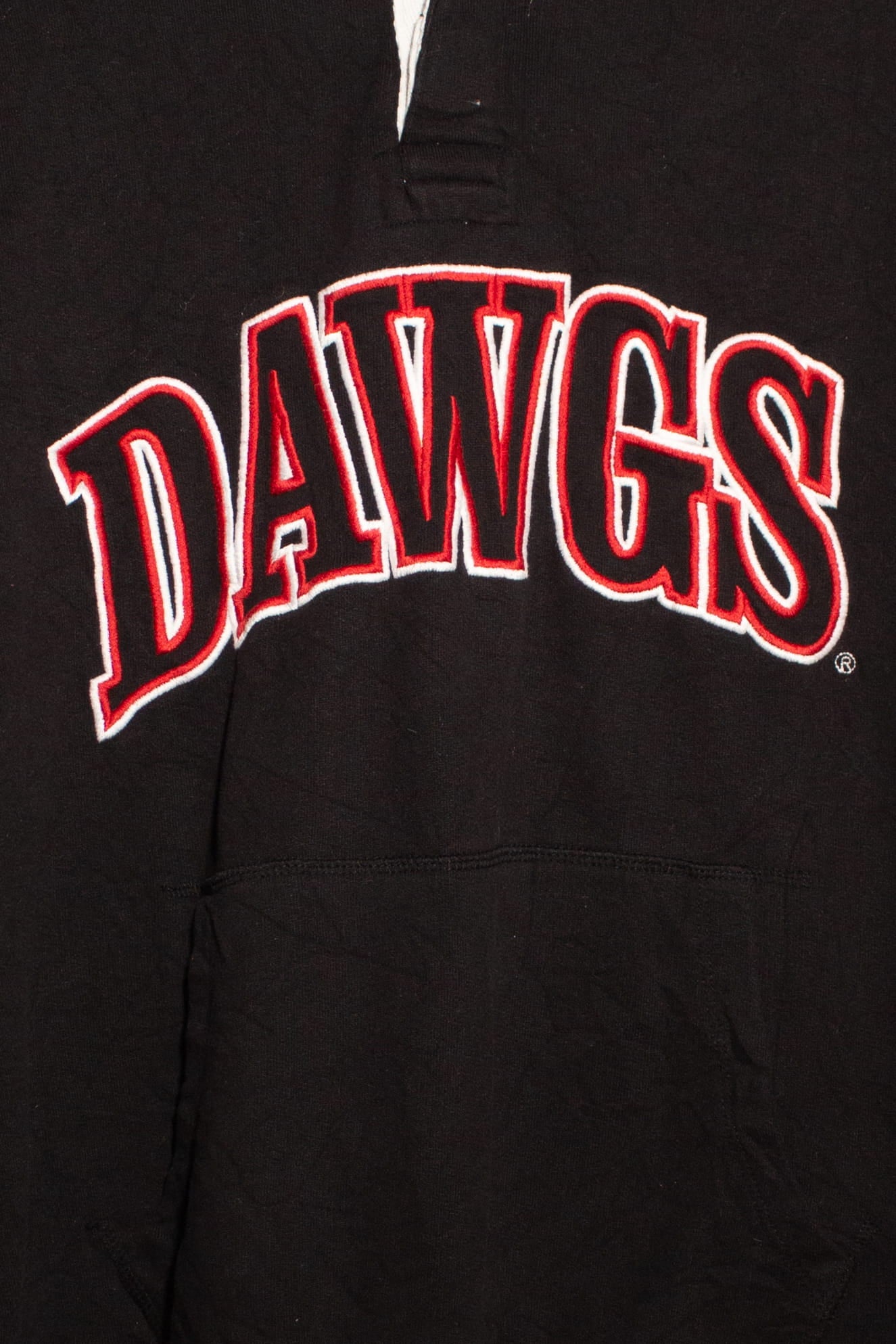 Polo Neck Georgia Bulldogs Sweatshirt (2010s)