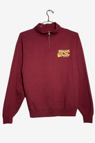 Vintage UC Santa Cruz Quarter Zip Sweatshirt (1990s)