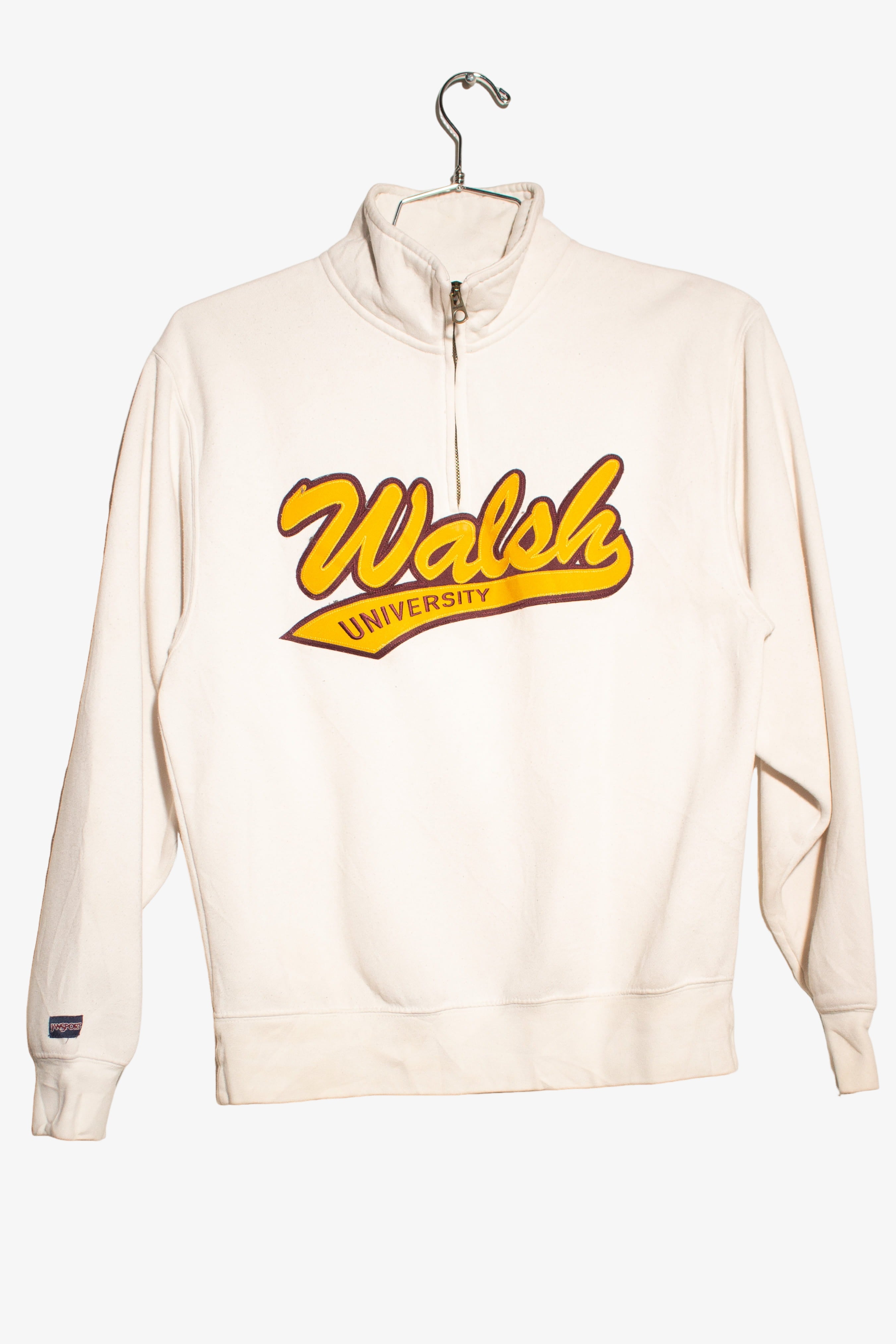 Vintage Walsh University Quarter Zip Sweatshirt (2000s)