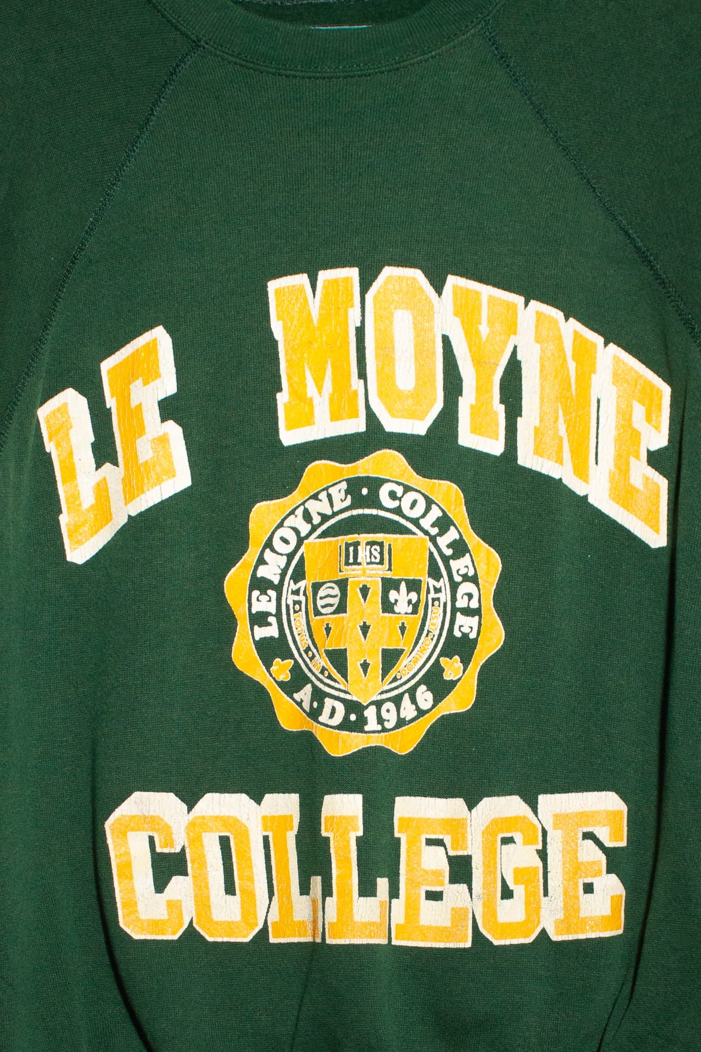 Vintage Distressed Le Moyne College Sweatshirt (1990s)