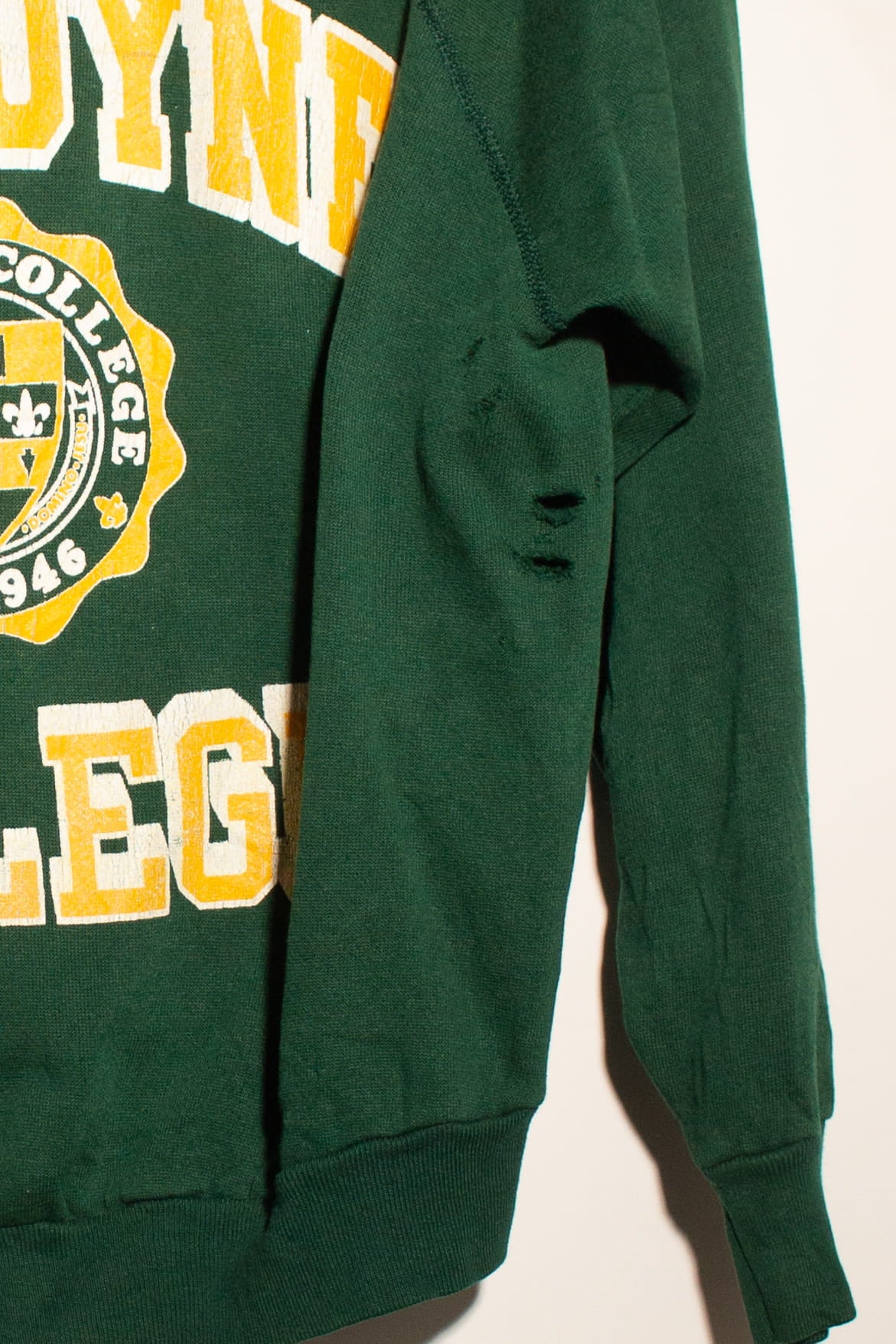 Vintage Distressed Le Moyne College Sweatshirt (1990s)