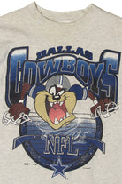 Vintage Dallas Cowboys Taz Cutoff Sleeve Sweatshirt (1990s)