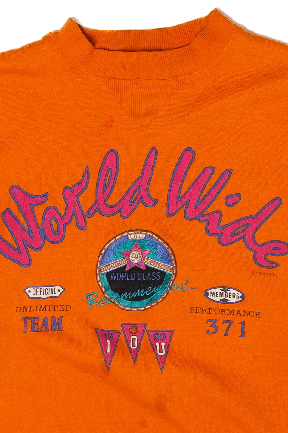 Vintage World Wide IOU Sweatshirt (1990s)