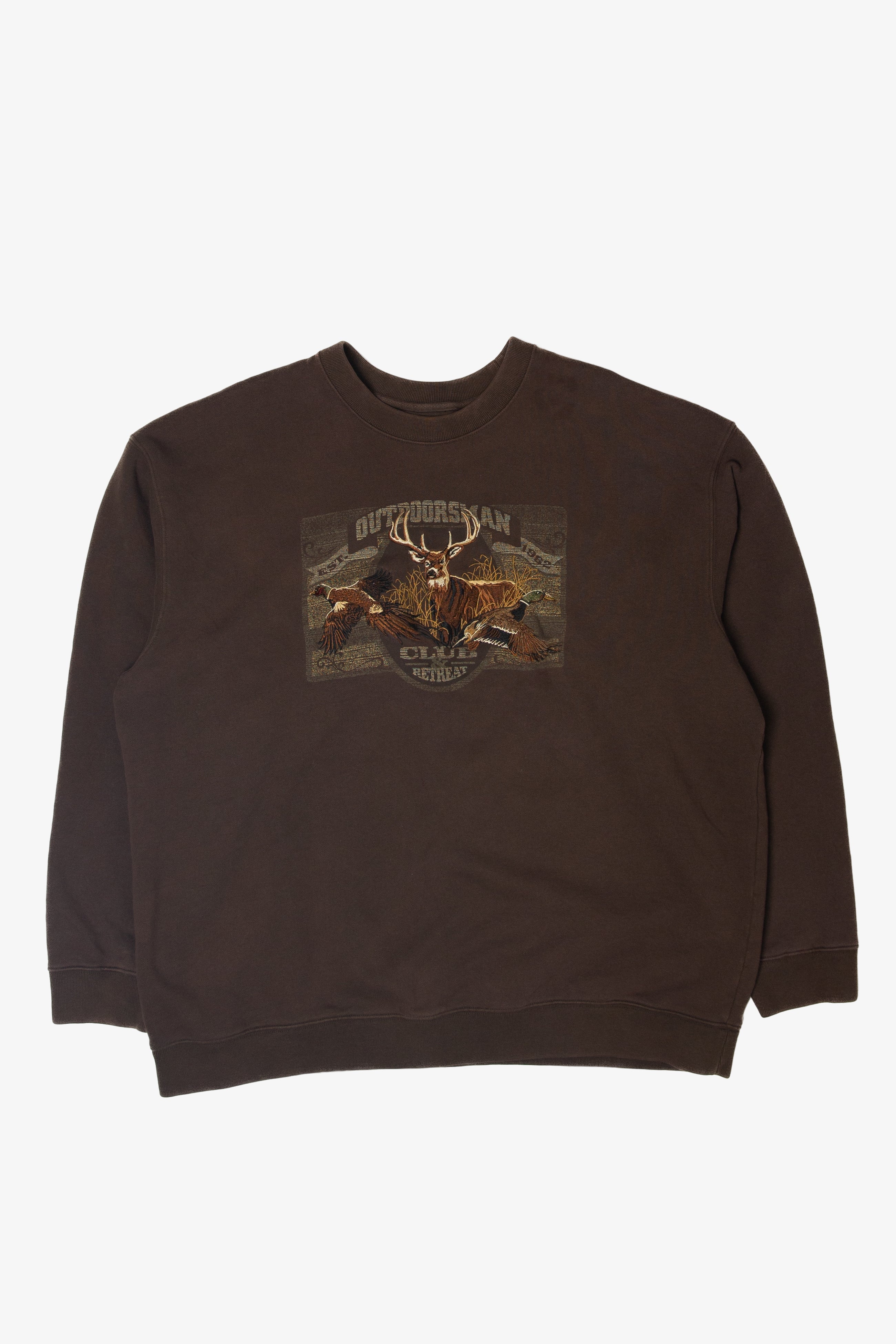 Vintage Outdoorsman Club Retreat Sweatshirt (2010s)