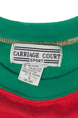 Vintage Sport Color Block Sweatshirt (1990s)