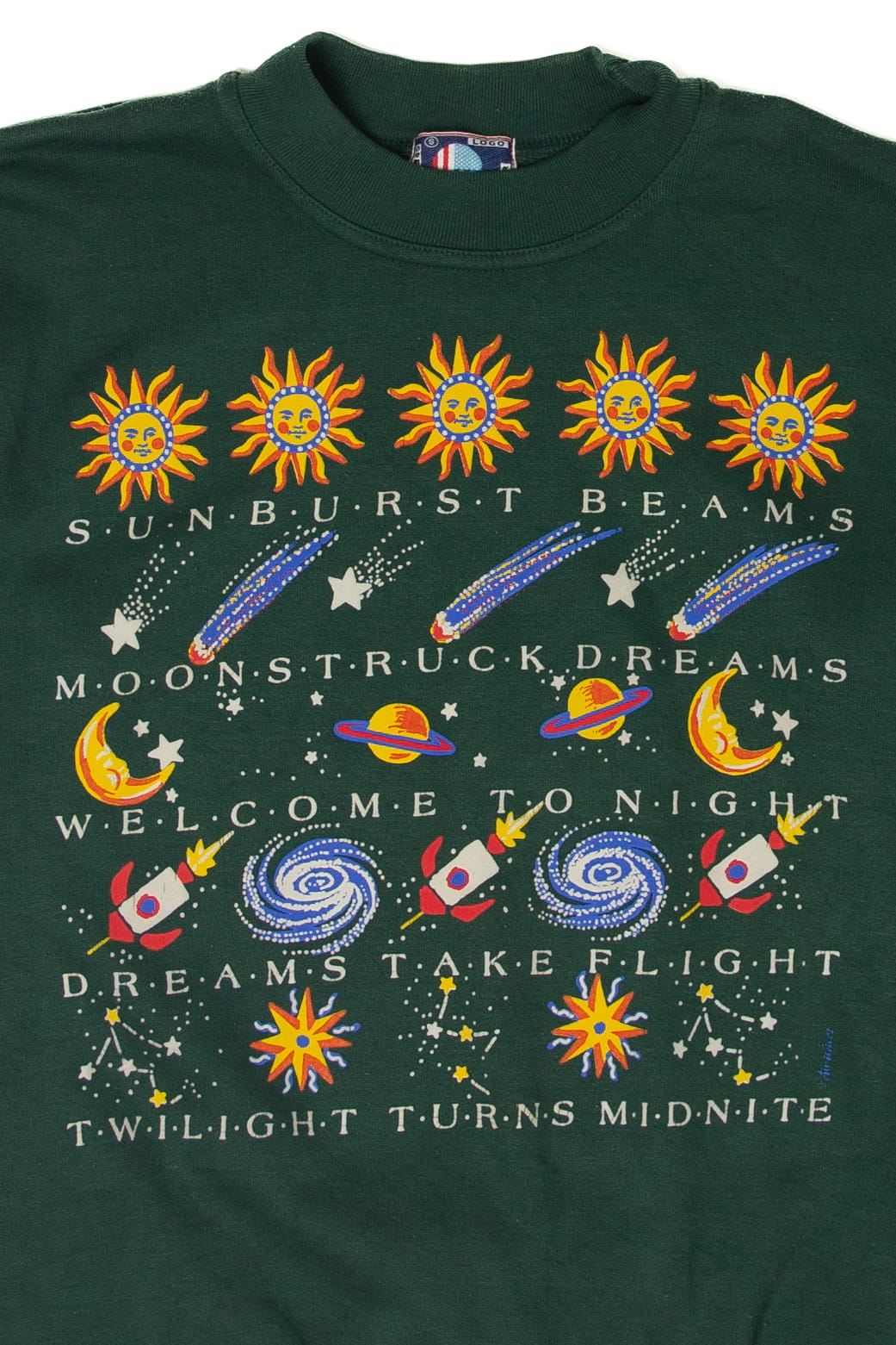 Sunburst Beams Moonstruck Dreams Sweatshirt