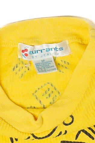 Vintage Currants Yellow Sweatshirt (1990s)