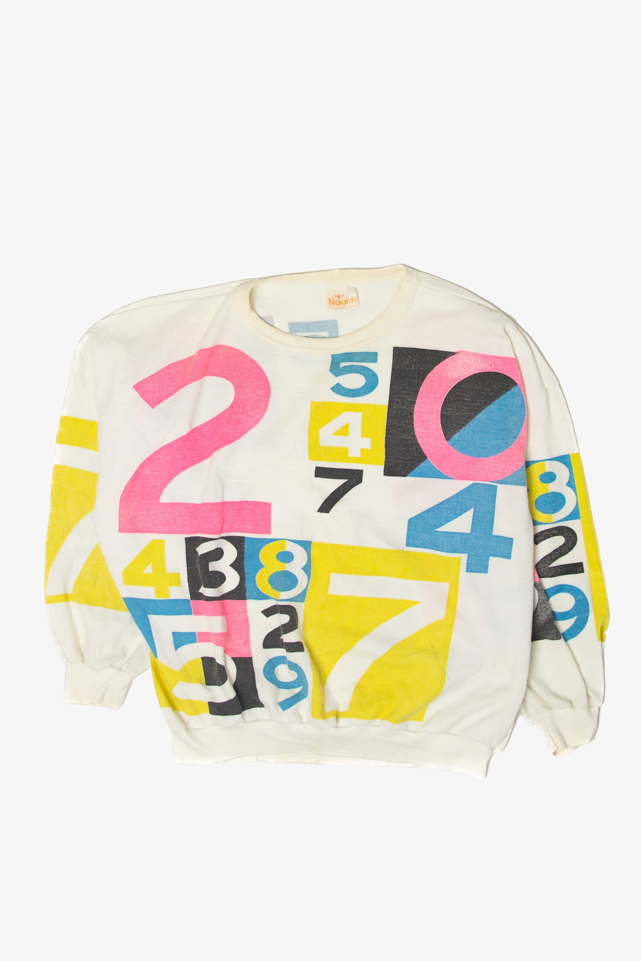 Vintage Numbers Sweatshirt (1990s)