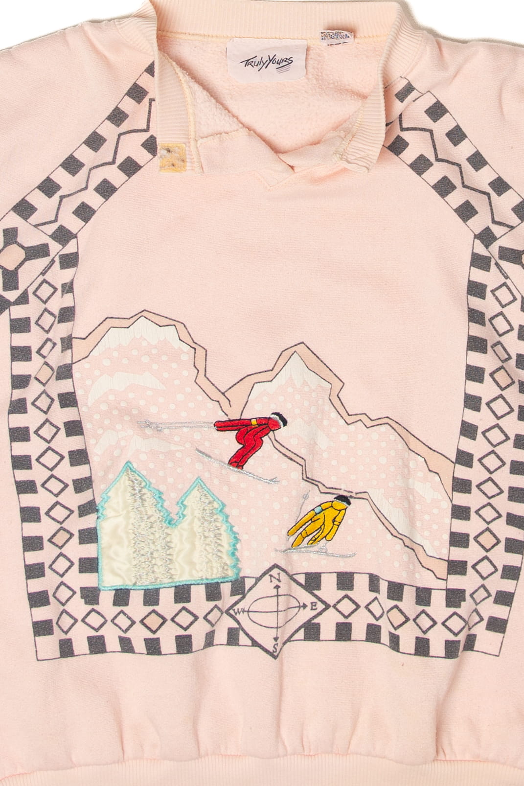 Vintage Truly Yours Skiing Sweatshirt (1990s)