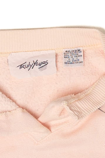 Vintage Truly Yours Skiing Sweatshirt (1990s)