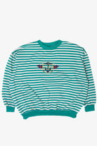 Vintage Striped Active Exchange Sweatshirt (1990s)