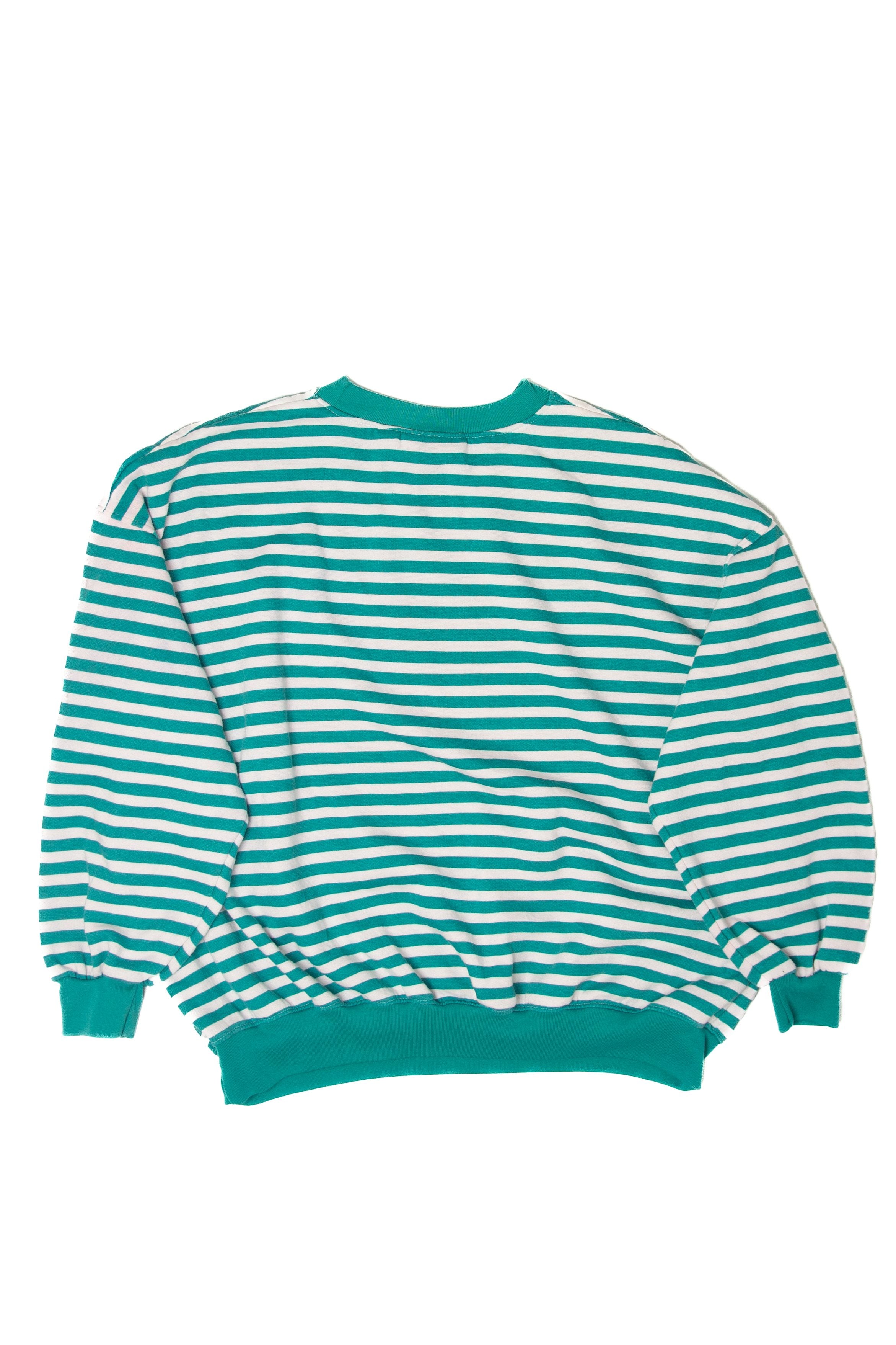 Vintage Striped Active Exchange Sweatshirt (1990s)
