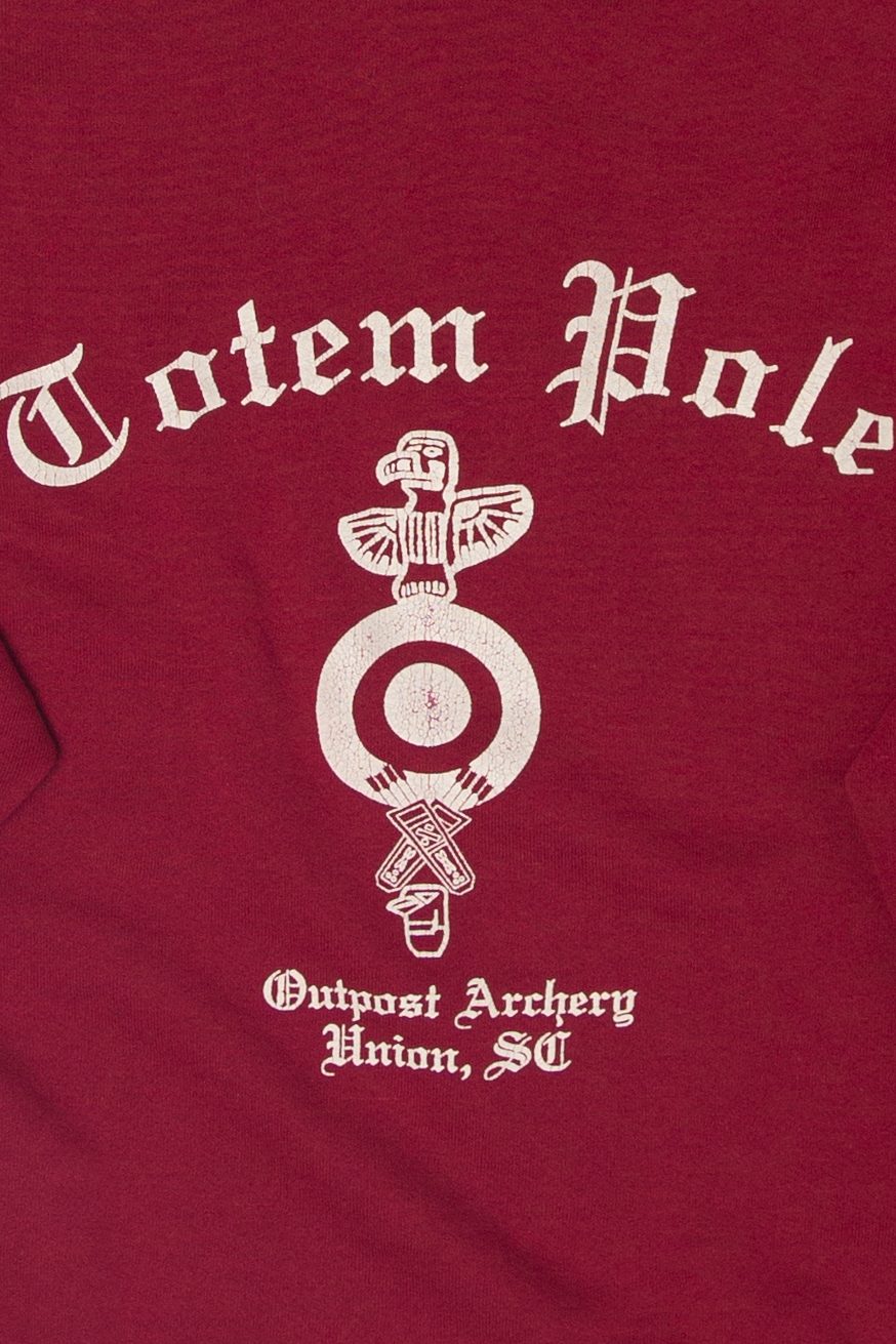 Vintage Totem Pole Outpost Archery Sweatshirt (1990s)