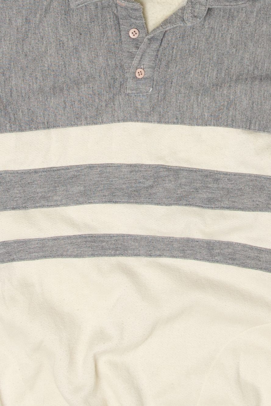 Vintage Sprint For The Tall Man Striped Sweatshirt (1990s)
