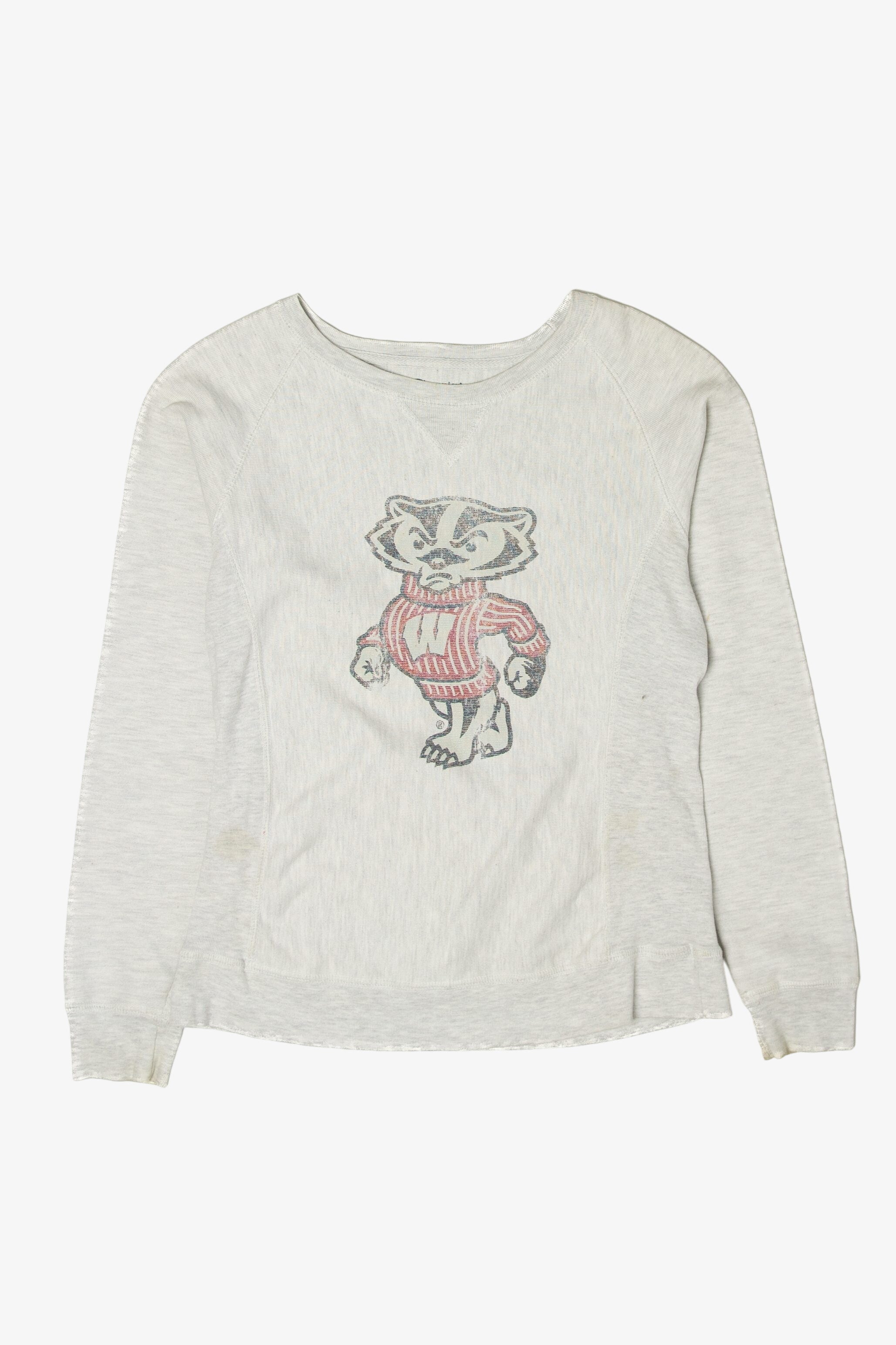 Distressed Wisconsin Badgers Sweatshirt (2010s)
