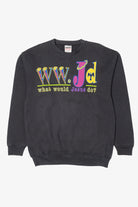 Vintage "What Would Jesus Do?" Sweatshirt (1990s)