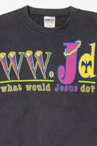 Vintage "What Would Jesus Do?" Sweatshirt (1990s)