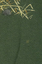 Vintage Wolf Green Tultex Sweatshirt (1990s)