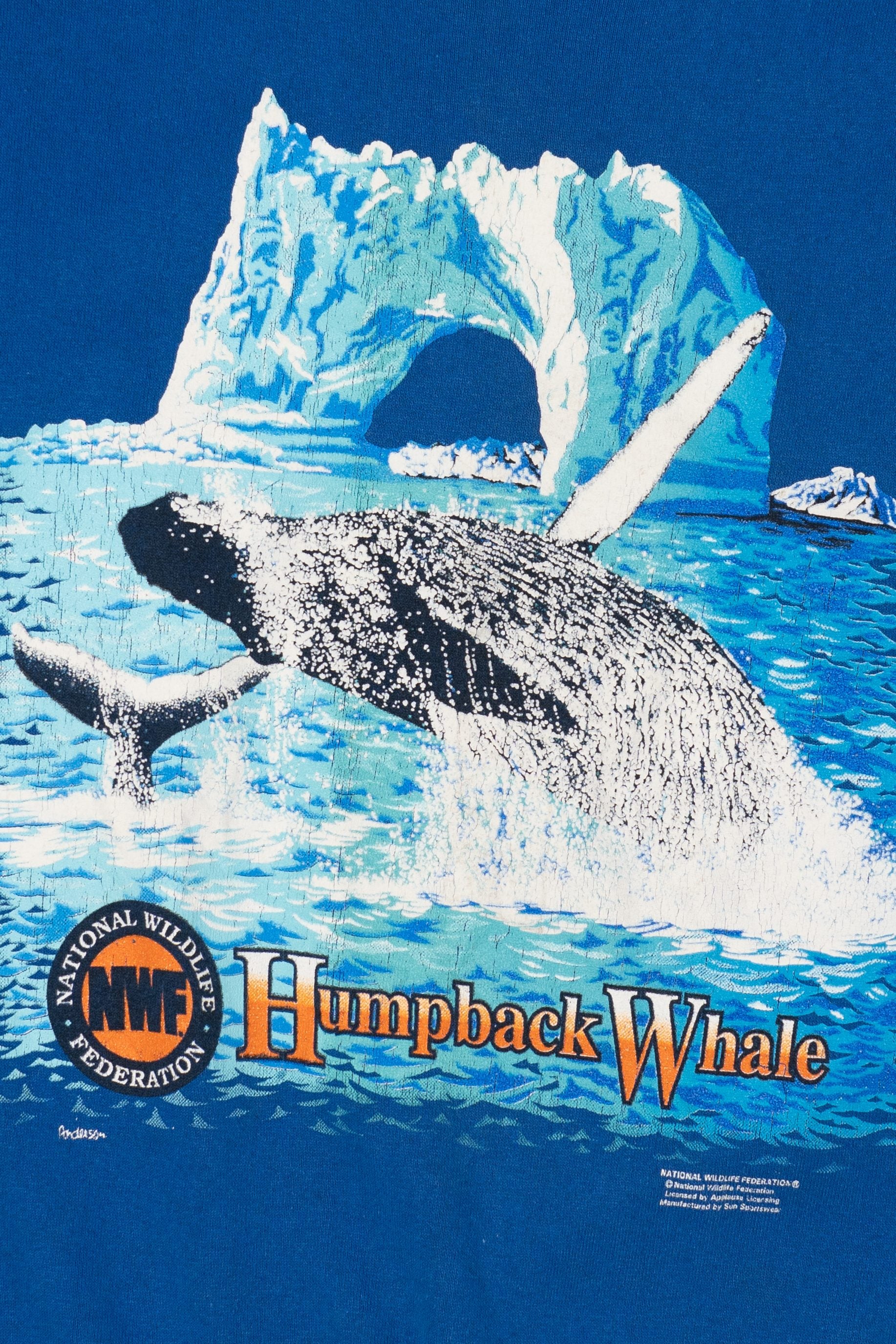 Vintage Humpback Whale National Wildlife Federation Sweatshirt (1980s)