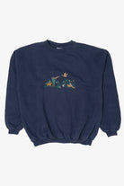 Vintage Duck Hunting Embroidered Sweatshirt (1990s)