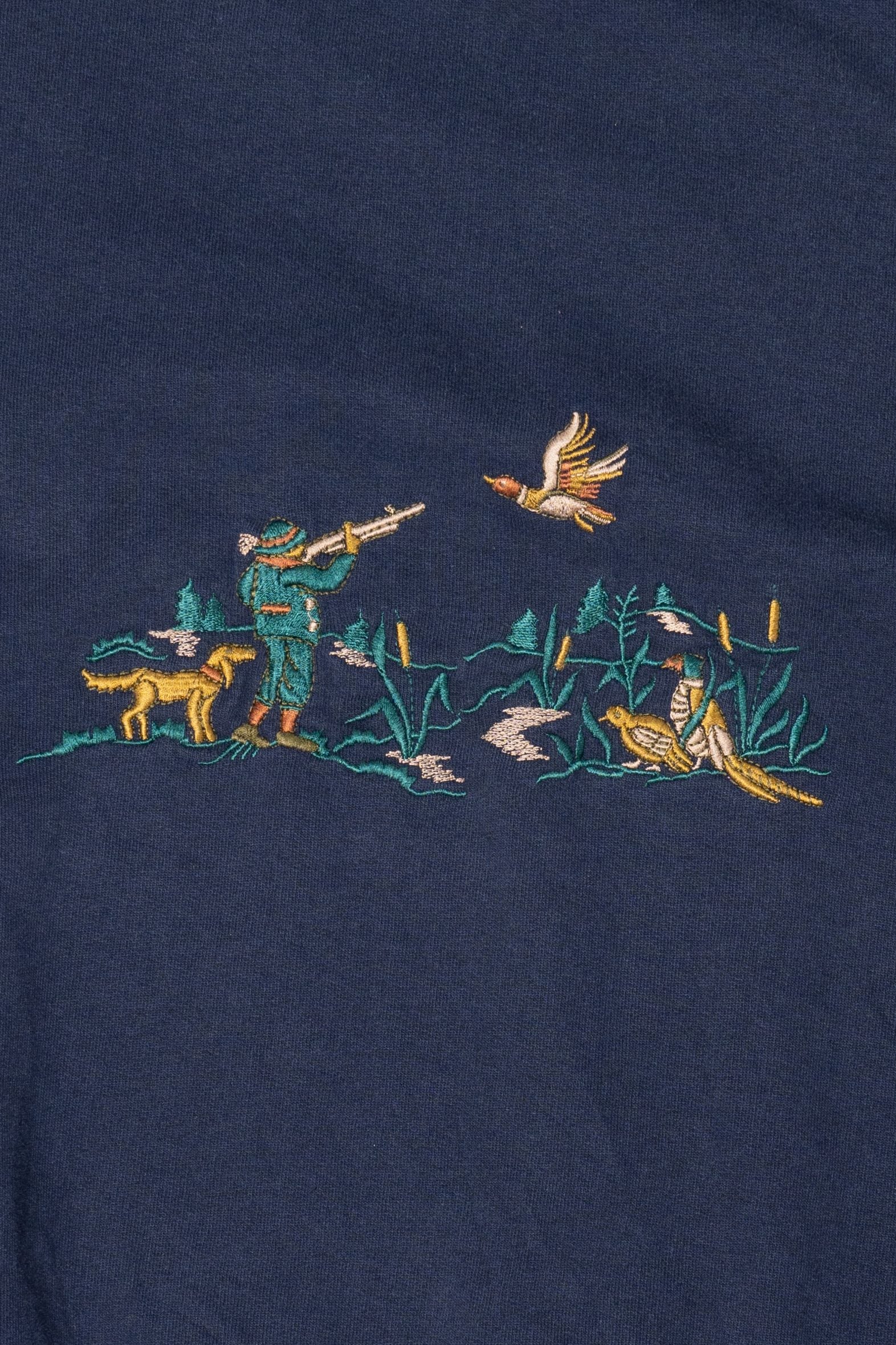 Vintage Duck Hunting Embroidered Sweatshirt (1990s)