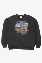 Vintage Windmill Over Field Morning Sun Sweatshirt (1990s)