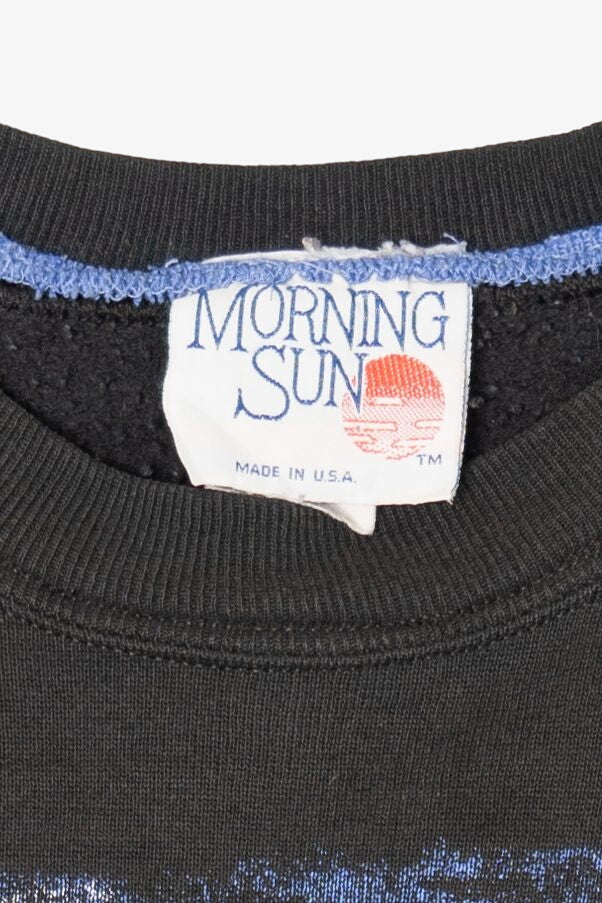 Vintage Windmill Over Field Morning Sun Sweatshirt (1990s)