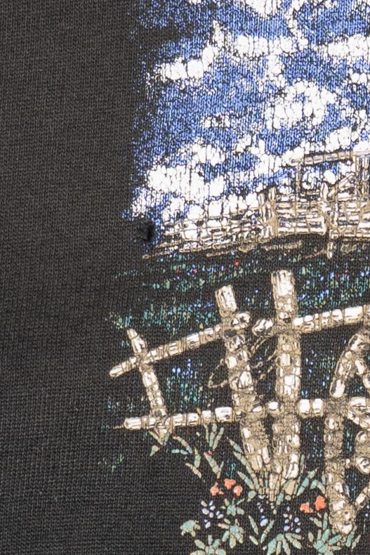 Vintage Windmill Over Field Morning Sun Sweatshirt (1990s)