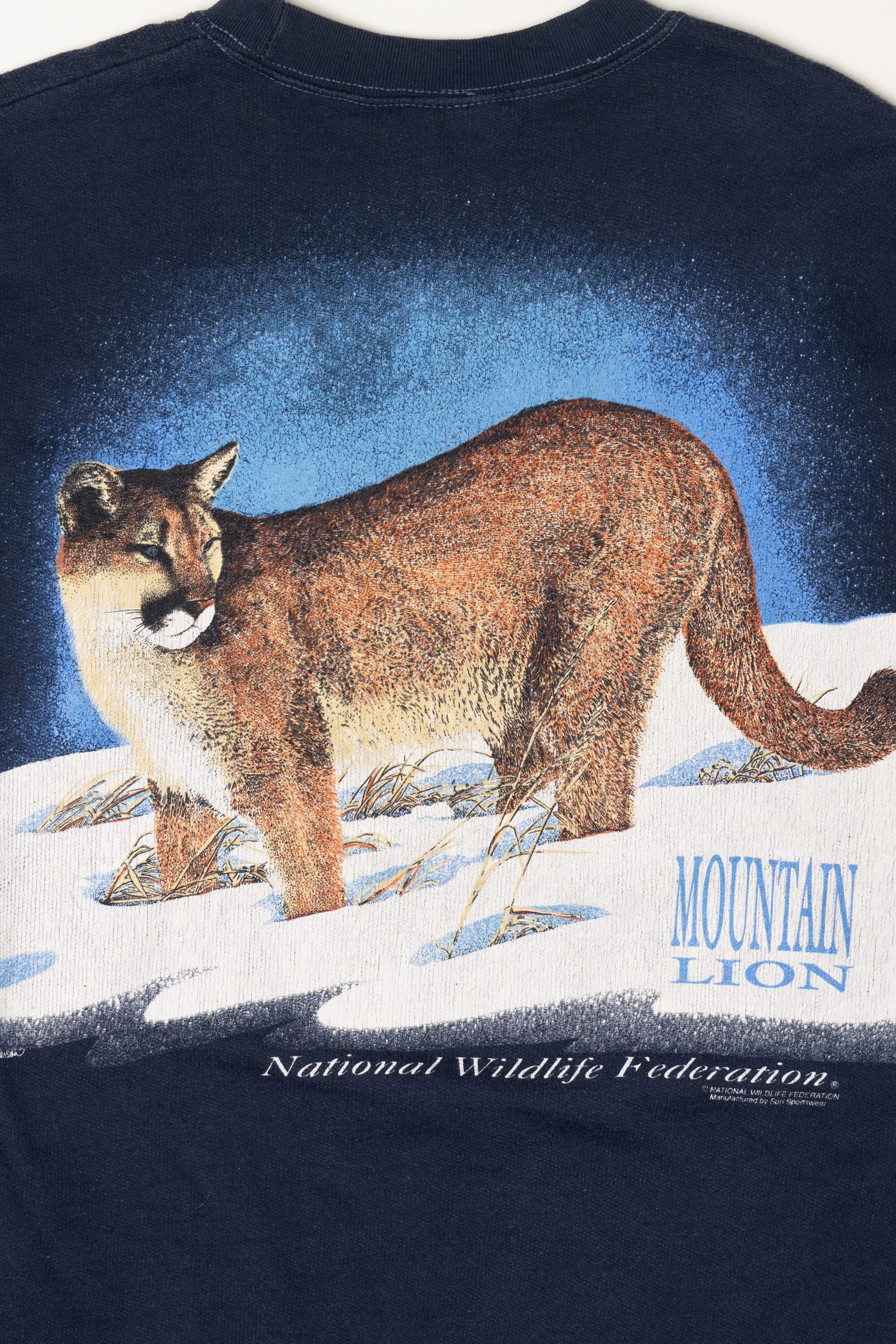 Vintage Mountain Lion National Wildlife Federation Sweatshirt (1990s)