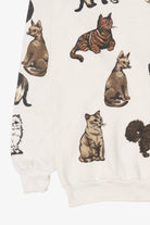 Vintage Cat Breeds Sweatshirt (1990s)