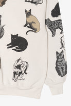 Vintage Cat Breeds Sweatshirt (1990s)