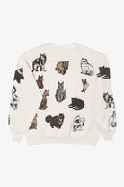 Vintage Cat Breeds Sweatshirt (1990s)