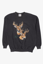 Vintage Whitetail Deer Outdoor Gear Sweatshirt (1990s)